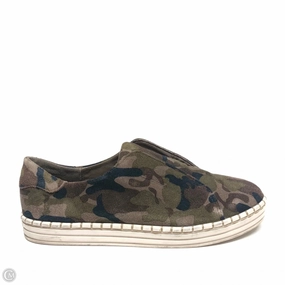 Torsional Stability System Shoes Sneakers By J Slides In Camouflage Print, Size: 9