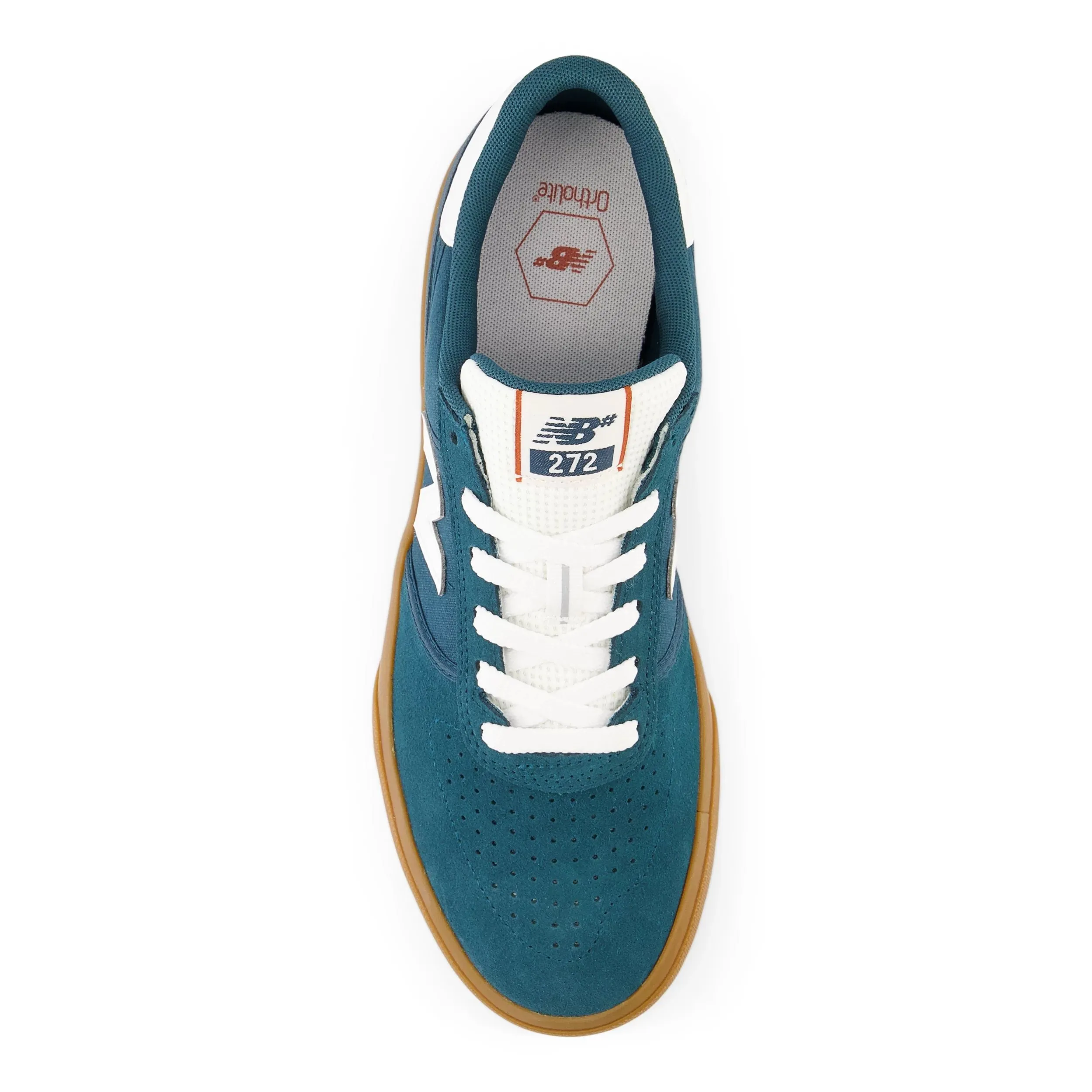 New Balance Numeric 272 Skateboard Shoe - Vintage Teal/Gum