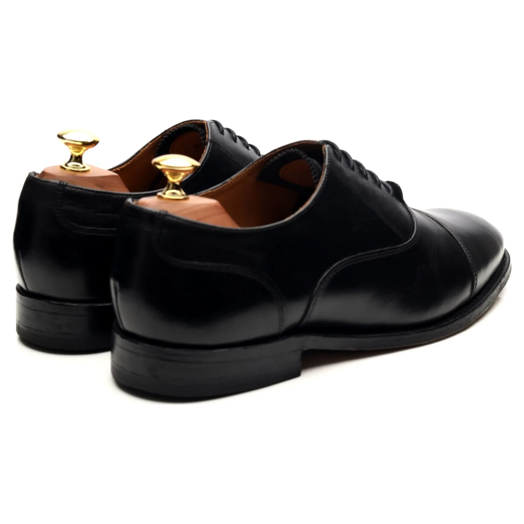 'Newcastle' Black Leather Oxford UK 8.5 F