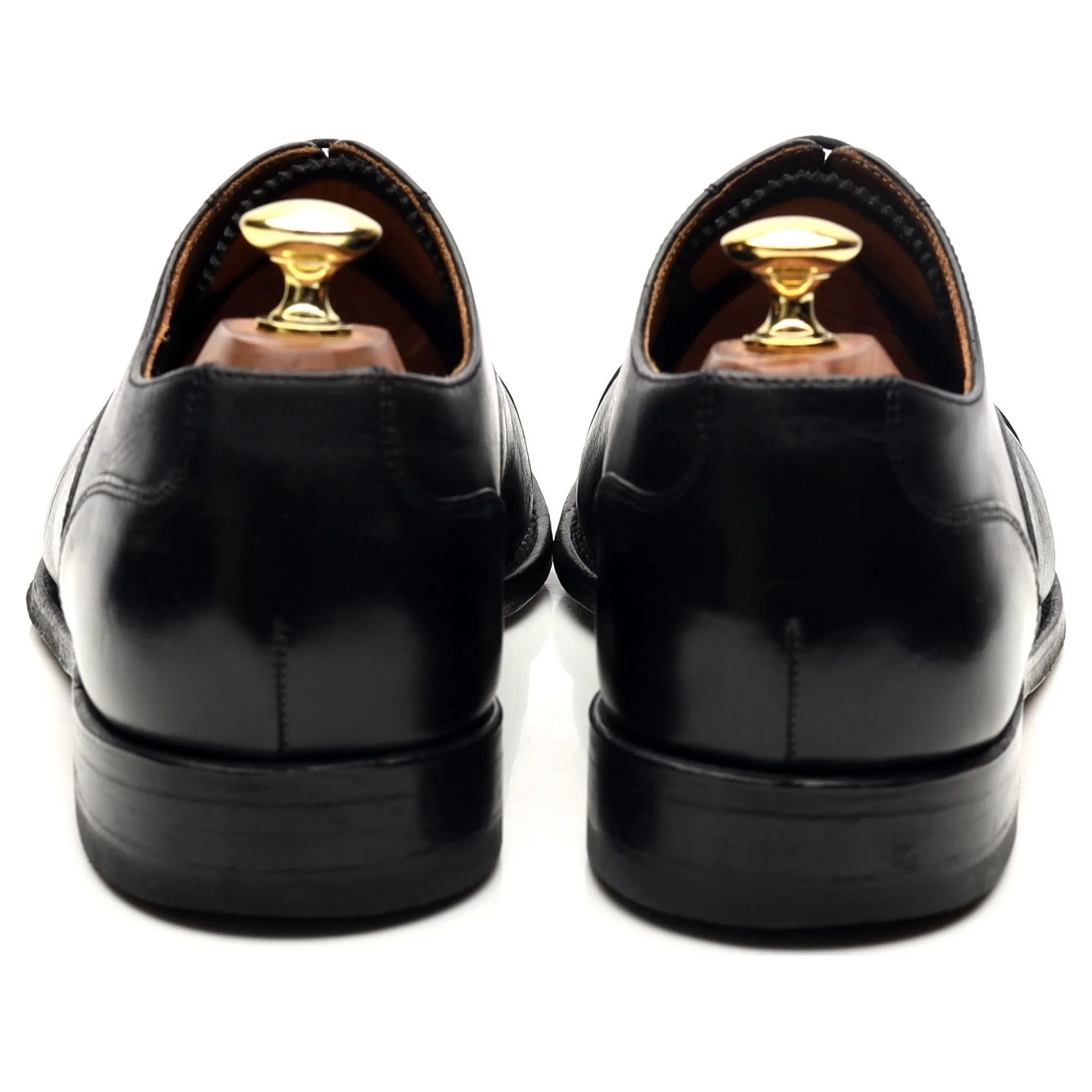 'Newcastle' Black Leather Oxford UK 8.5 F