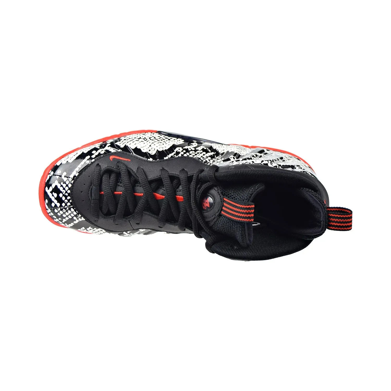 Nike Little Posite One (GS) Big Kids Shoes Sail/Habanero Red/Black