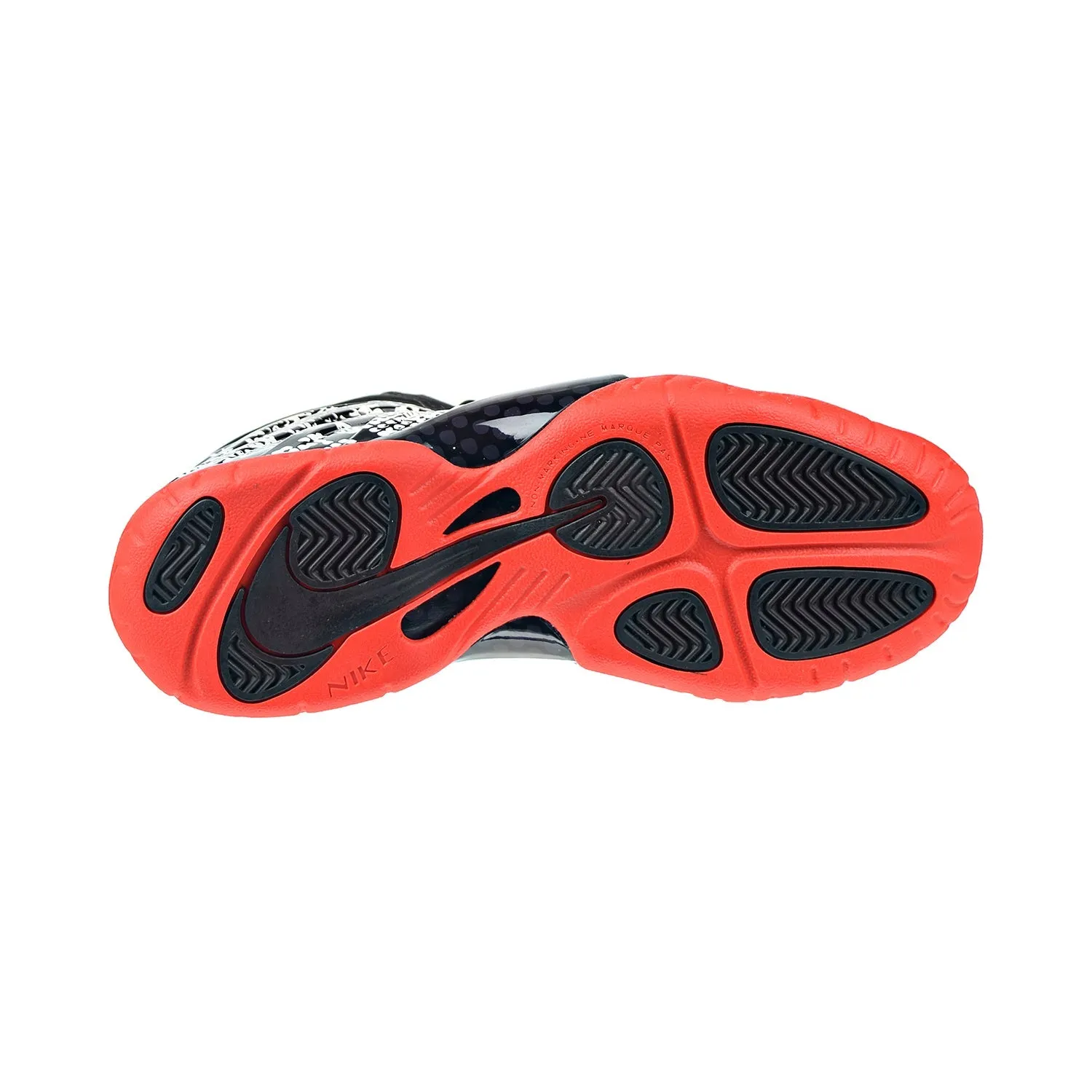 Nike Little Posite One (GS) Big Kids Shoes Sail/Habanero Red/Black