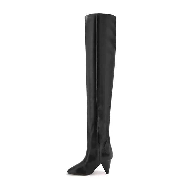 NIOLA Diamante Over The Knee Boots