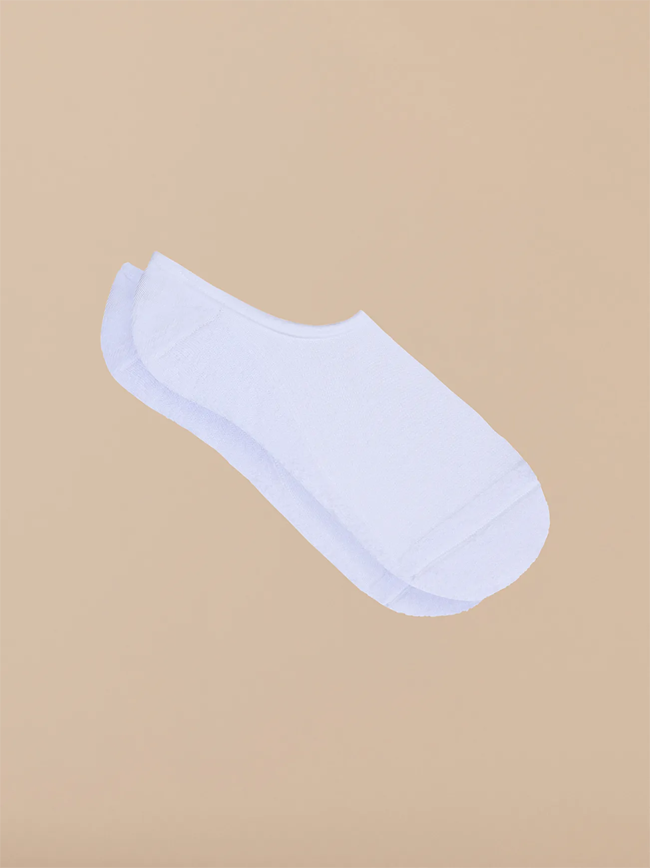 No Show Sock 3-Pack | White