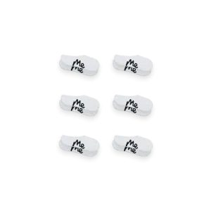 No Show Sock 6-Pack | White