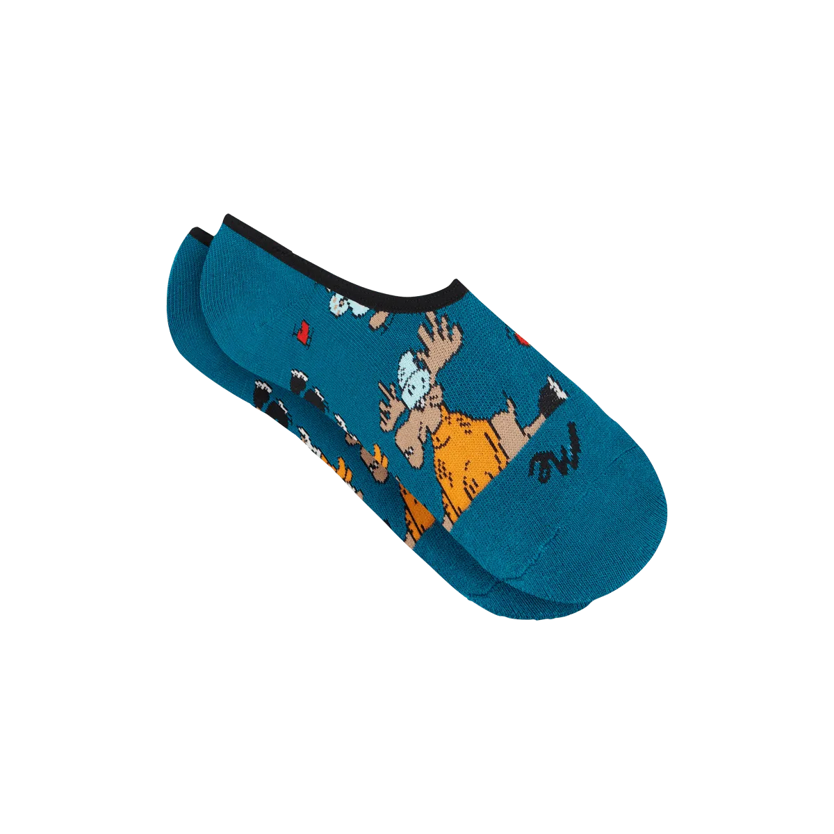 No Show Sock | Animals on Ice