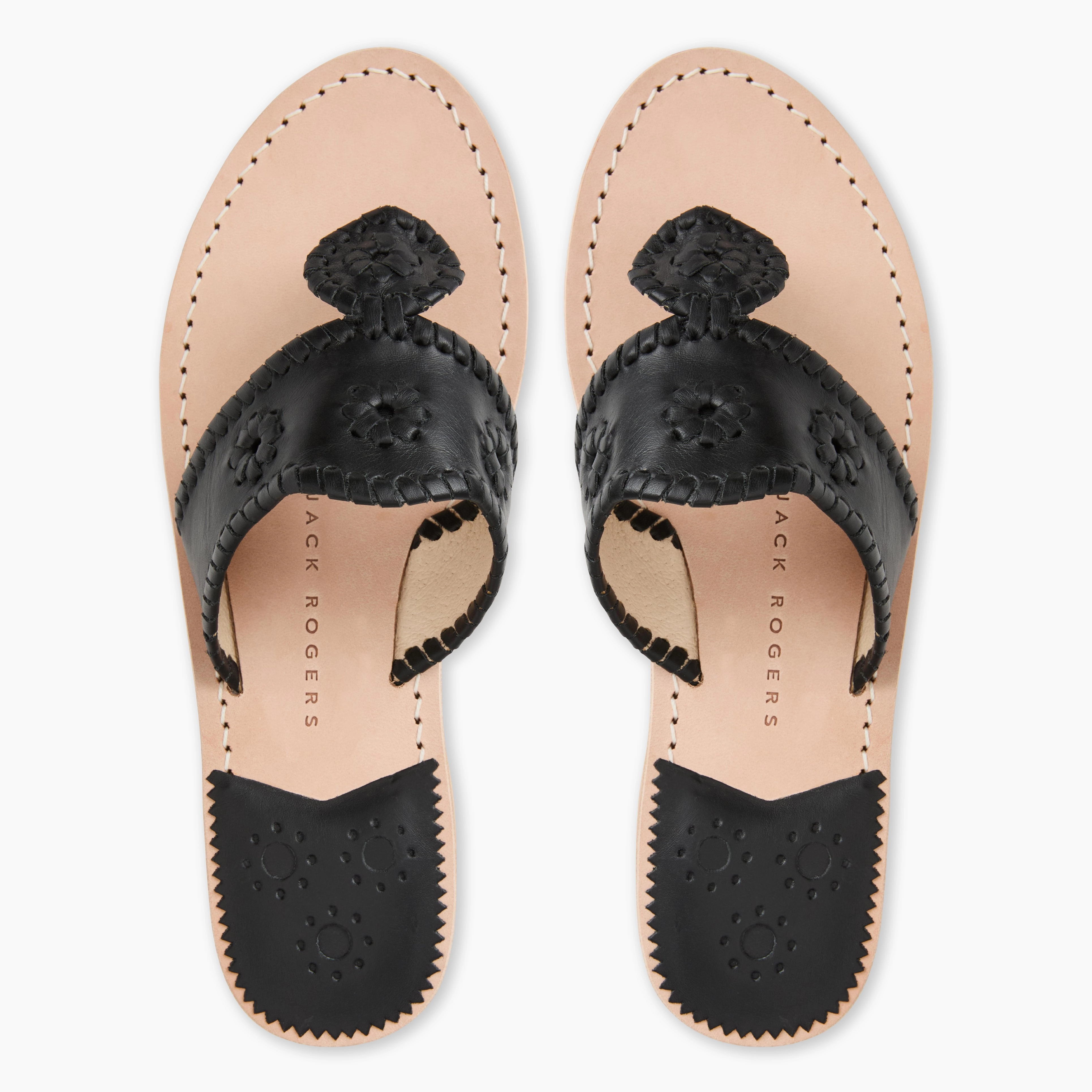 hypoallergenic material Urban Chill Jacks Wide Width Leather Flat Sandal