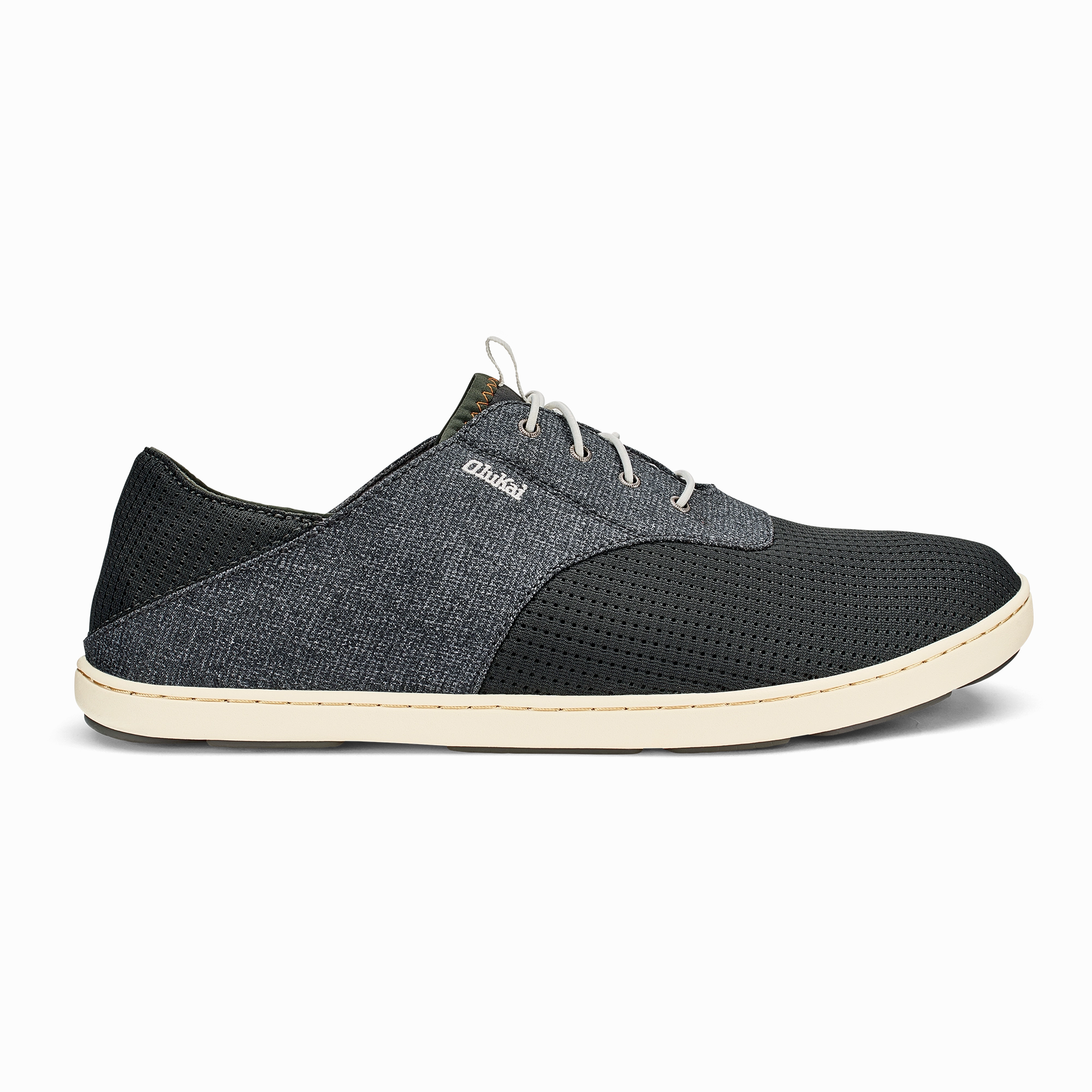 Breathable Material Slip Resistant Sole Nohea Moku - Dark Shadow
