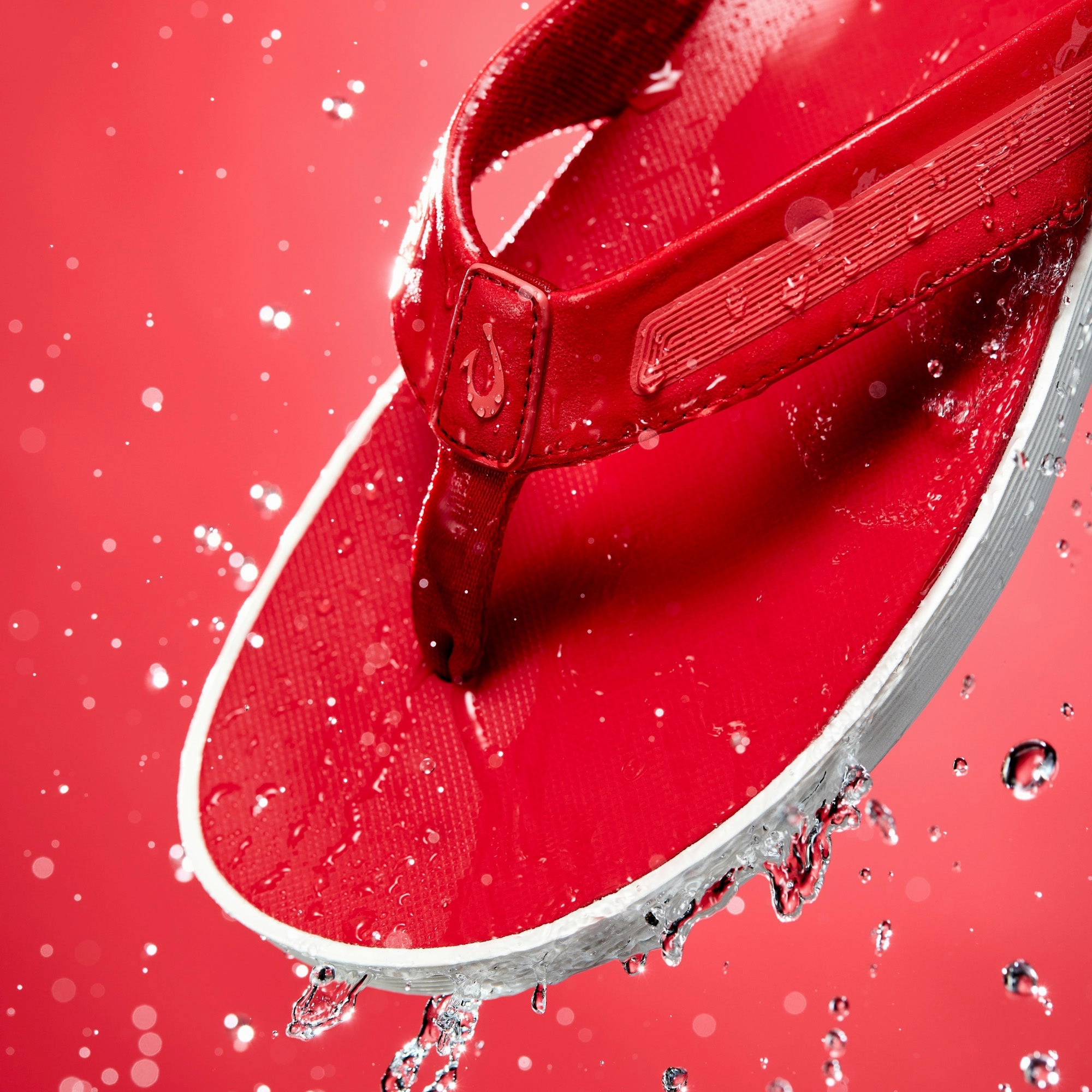 Chic Vacation Flats Leeward - Red Lava