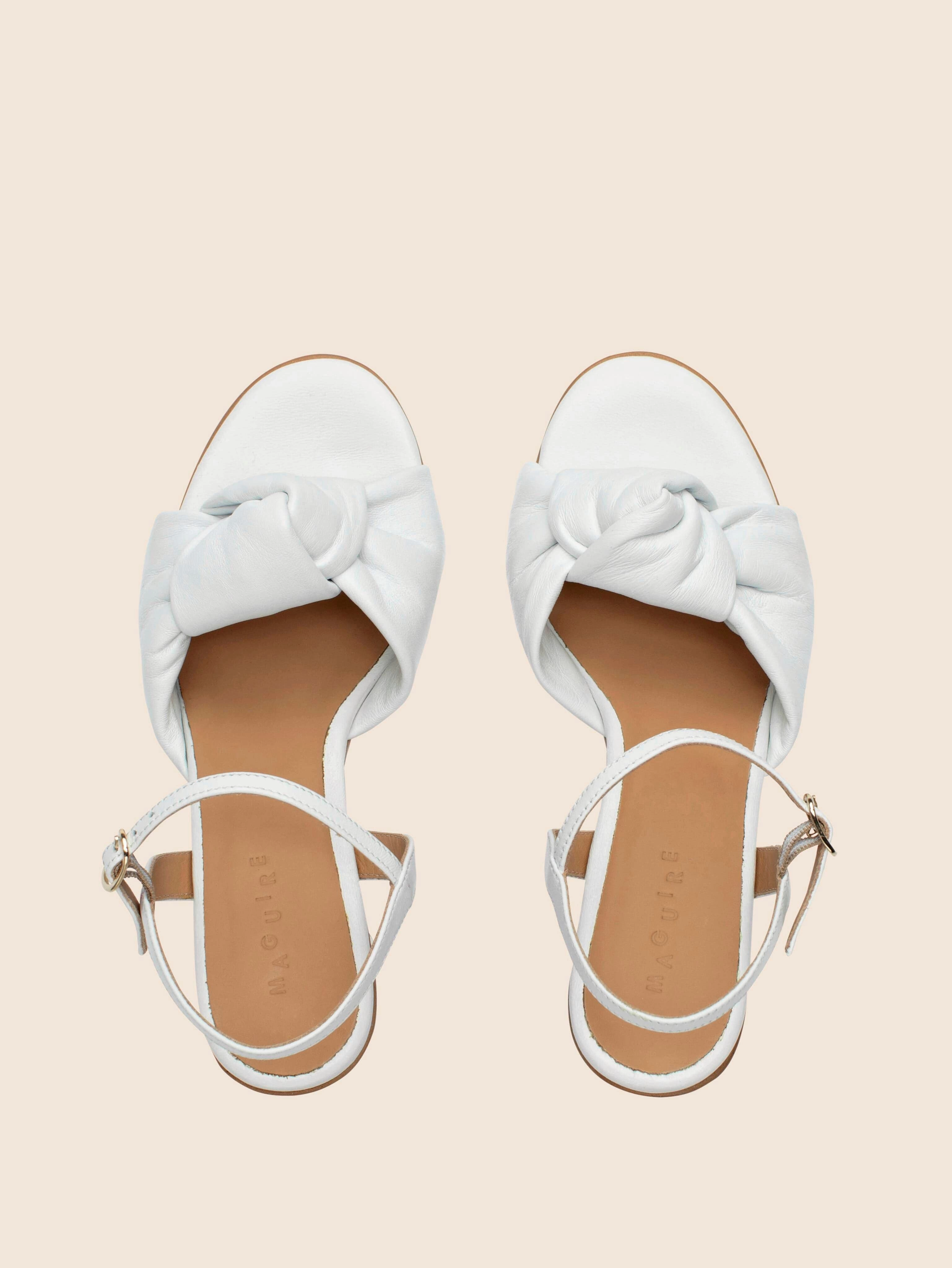 Elegant Feel Noto White Heel