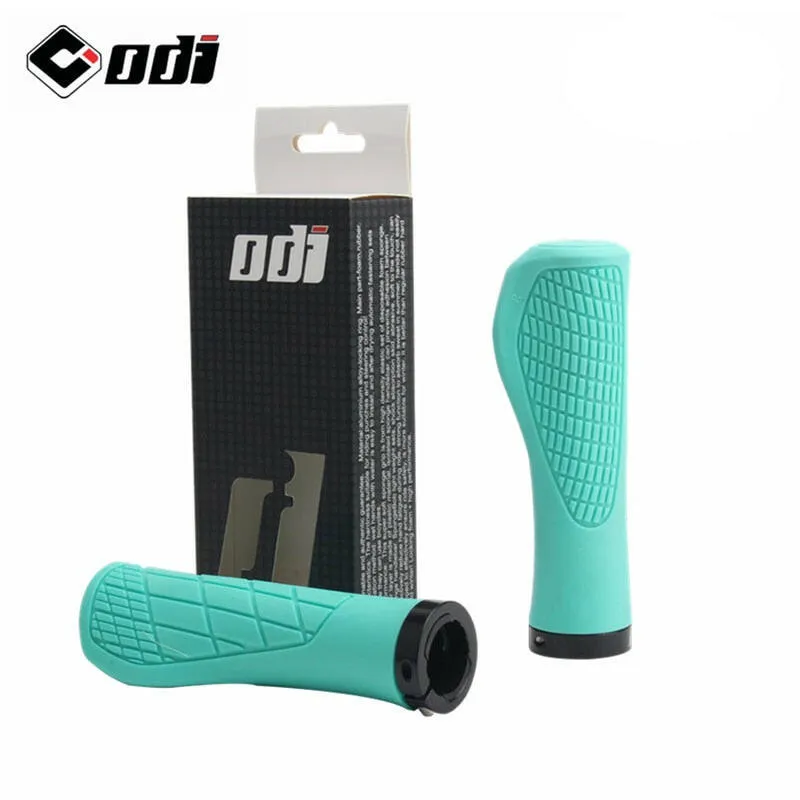ODI Bicycle Grips Soft Silica Gel Mountain Bike Grips Ergonomics Mtb Cuffs Waterproof Mtb Bike Handle Lock on Bicycle Handles
