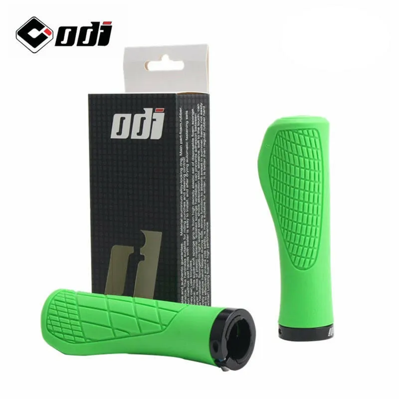 ODI Bicycle Grips Soft Silica Gel Mountain Bike Grips Ergonomics Mtb Cuffs Waterproof Mtb Bike Handle Lock on Bicycle Handles