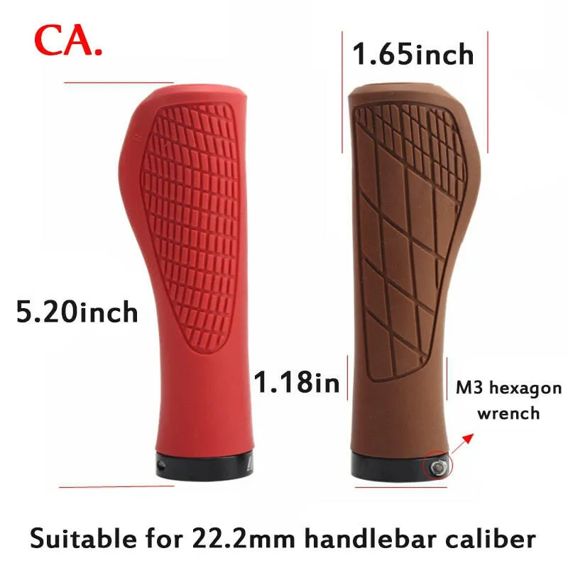ODI Bicycle Grips Soft Silica Gel Mountain Bike Grips Ergonomics Mtb Cuffs Waterproof Mtb Bike Handle Lock on Bicycle Handles
