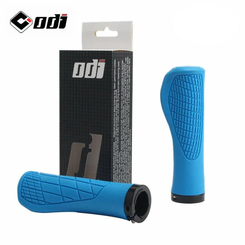 ODI Bicycle Grips Soft Silica Gel Mountain Bike Grips Ergonomics Mtb Cuffs Waterproof Mtb Bike Handle Lock on Bicycle Handles