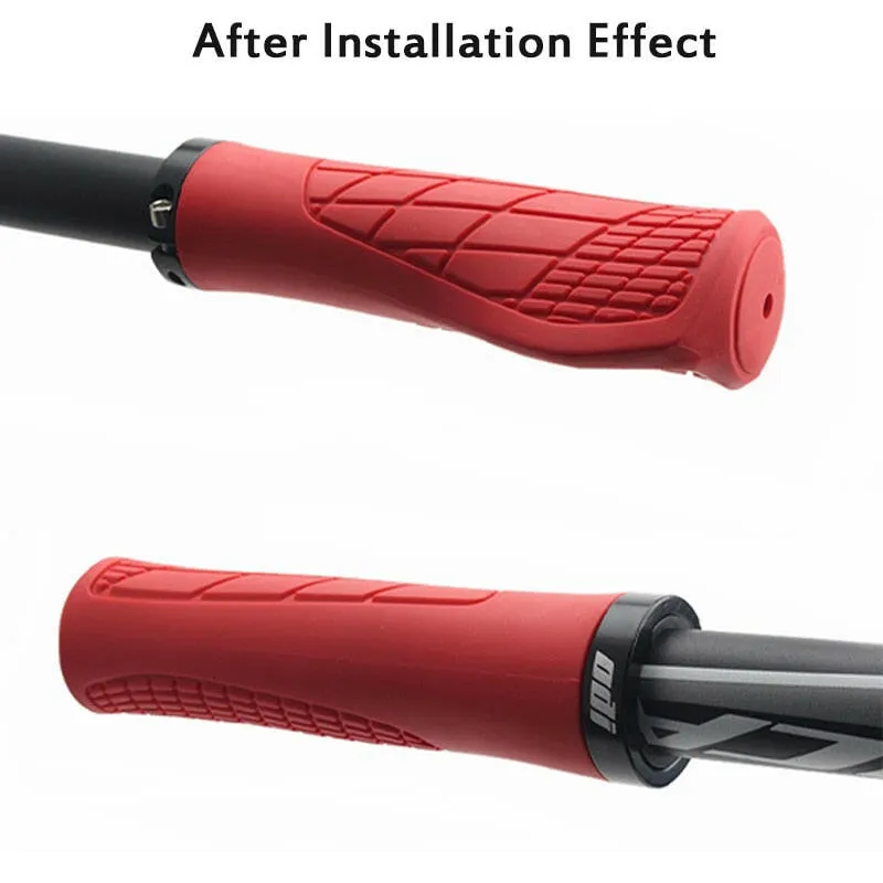 ODI Bicycle Grips Soft Silica Gel Mountain Bike Grips Ergonomics Mtb Cuffs Waterproof Mtb Bike Handle Lock on Bicycle Handles