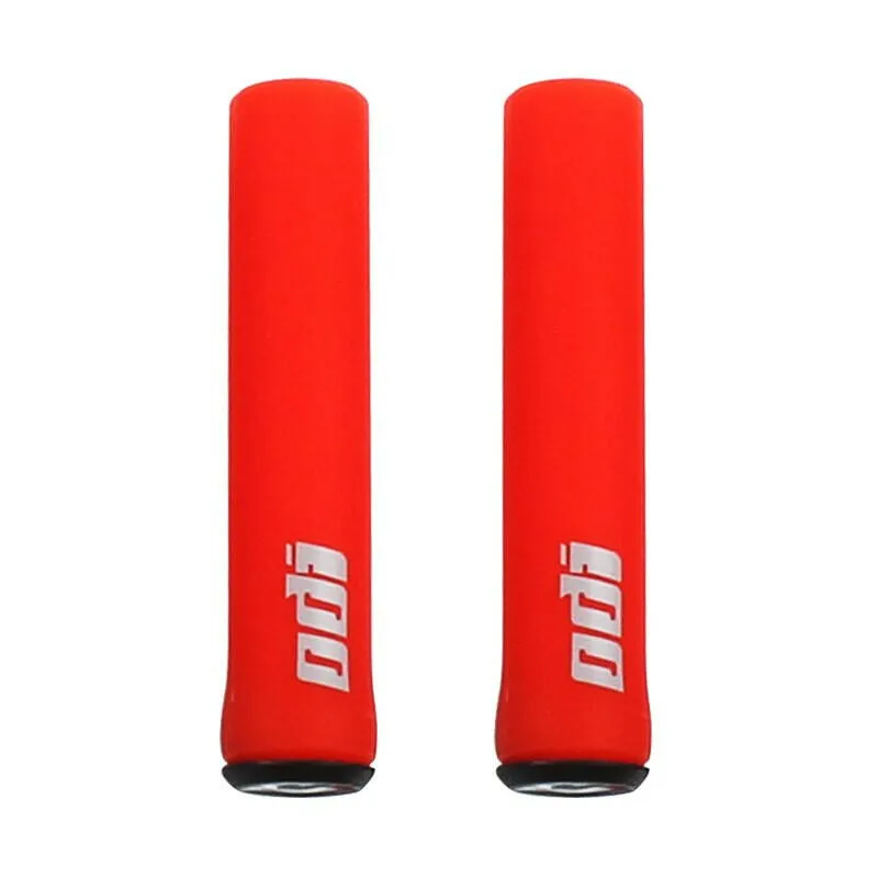 ODI MTB Bicycle Handlebar Grips Pure Silicagel Ultralight 96g Anti-skid Shock-absorbing Mountain Balance Folding Bike Soft Grip