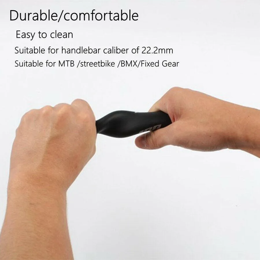 ODI MTB Bicycle Handlebar Grips Pure Silicagel Ultralight 96g Anti-skid Shock-absorbing Mountain Balance Folding Bike Soft Grip