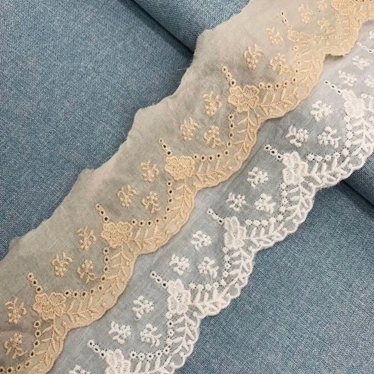 OEKO-TEX BSCI Embroidery lace NFD12A287