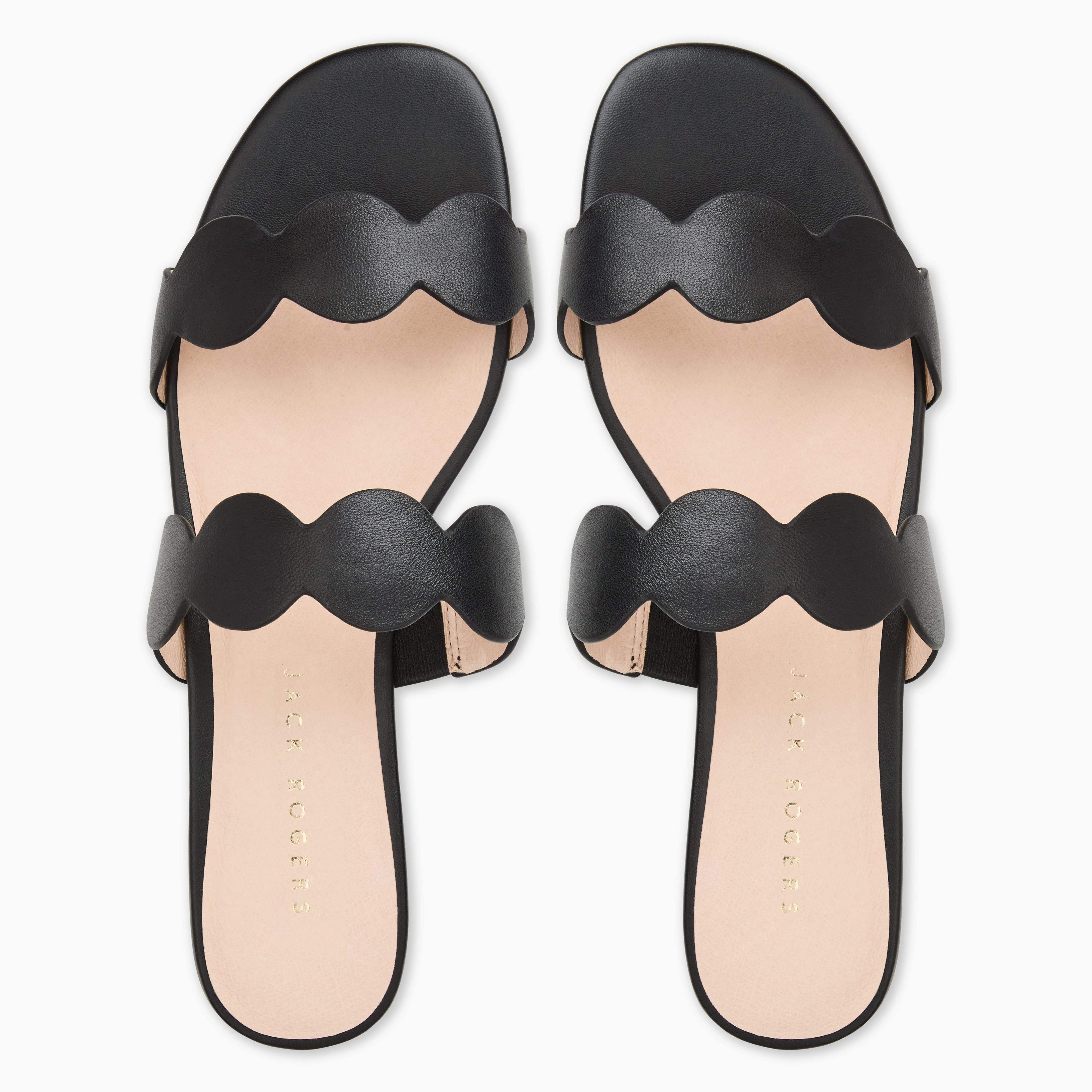 Greglen Leather Flat Slide Comfortable all-day wear All weather