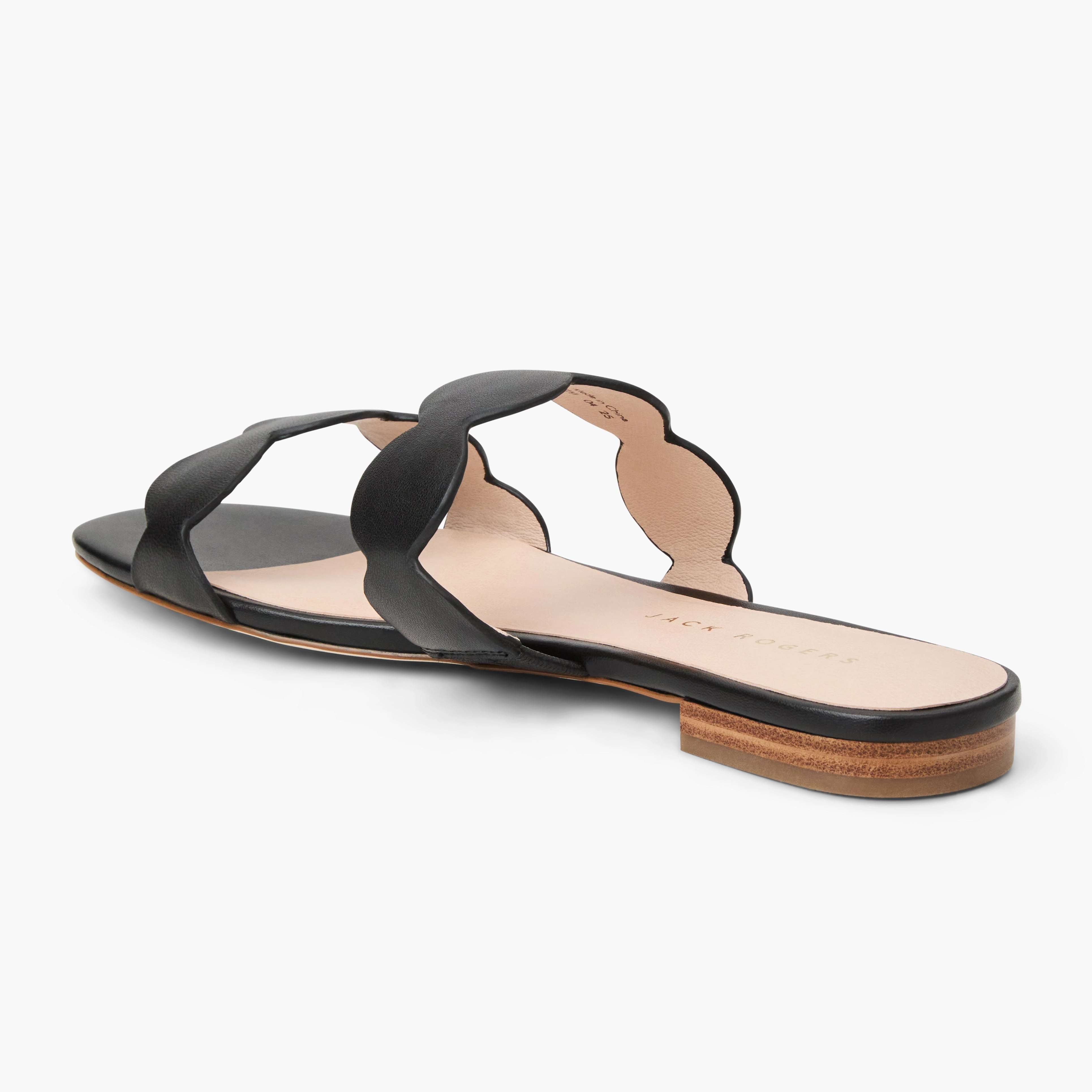 Greglen Leather Flat Slide Light Slip-on Shoes Active Footwear