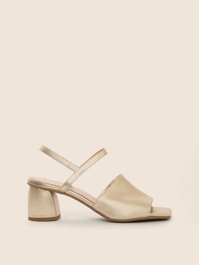 City Proof Urban Glow Oliva Gold Heel
