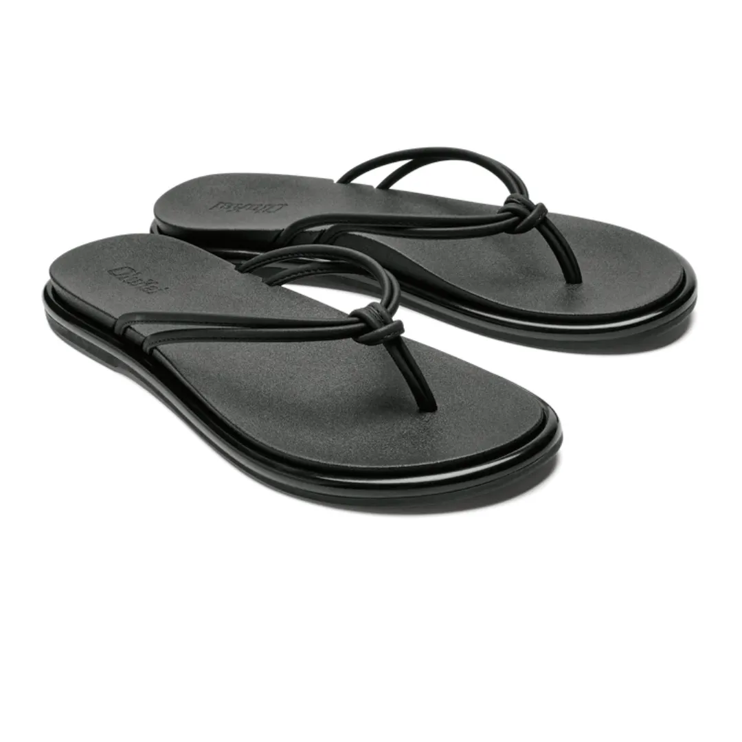 Olukai 'Aka Flip Flops - Black
