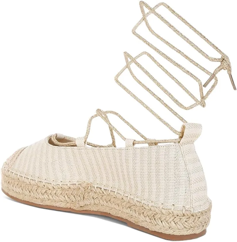 Oplin Canvas Woven Espadrilles