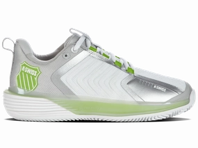 98415-956-M | ULTRASHOT 3 HB | WHITE/GRAY VIOLET/LIME GREEN Durable Fabric Stretchable