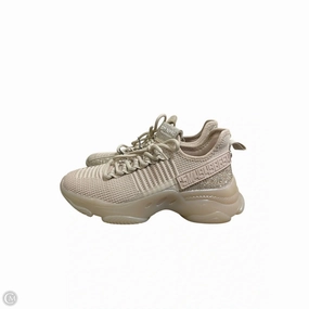 Shoes Sneakers By Steve Madden In Tan, Size: 8.5 Rubber Composite Moisture   Wicking