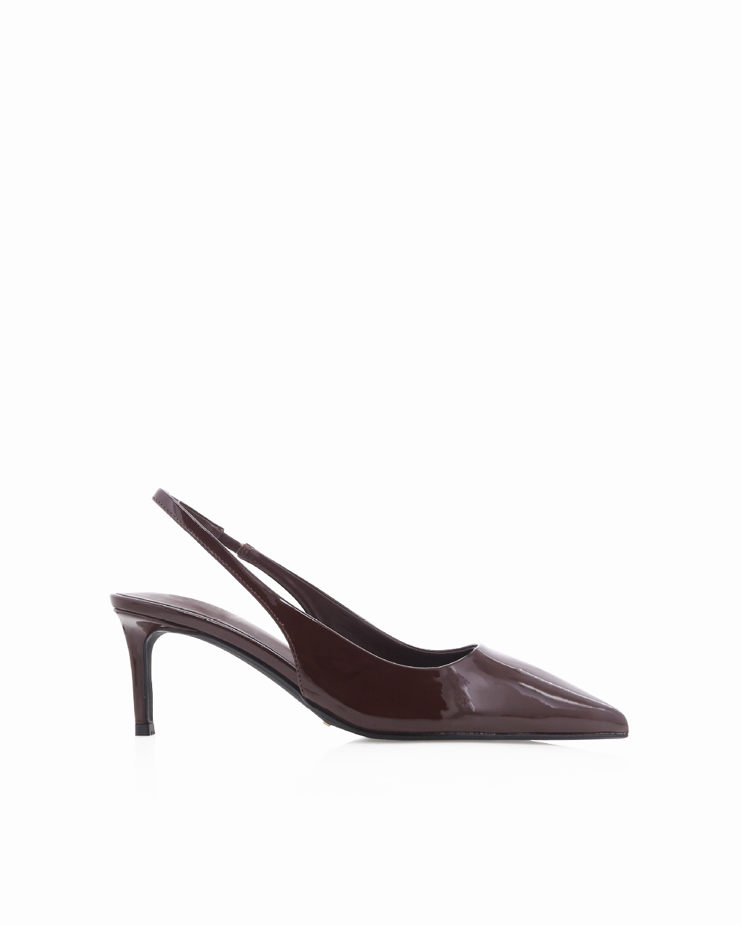 Iconic design OSKANNA - CHOCOLATE PATENT