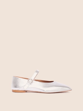 Osuna Silver Ballerina Foot Support Shoes