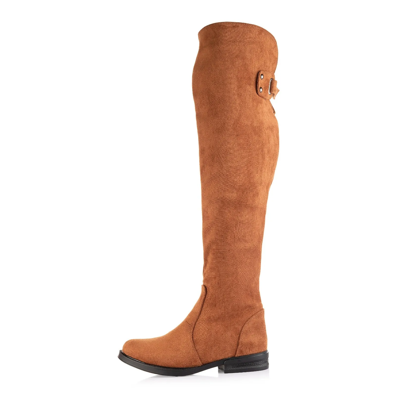 Over-the-Knee Suede Boots
