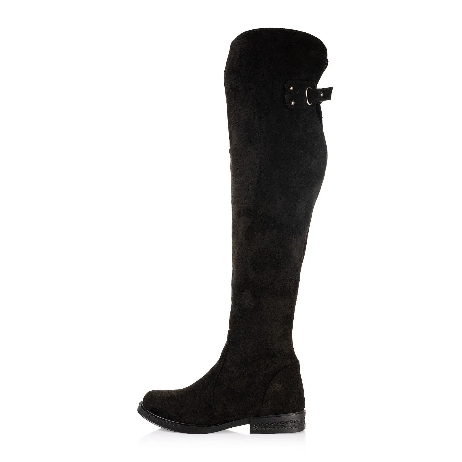 Over-the-Knee Suede Boots