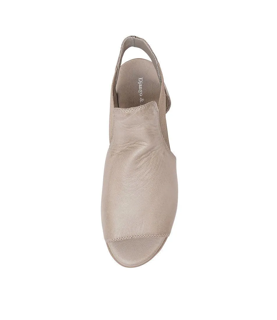 Ozie Smoke Leather Sandals