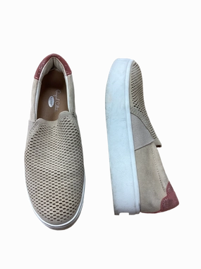 Flexible Rubber Outsole Shoes Sneakers By Dr Scholls In Tan, Size:6.5