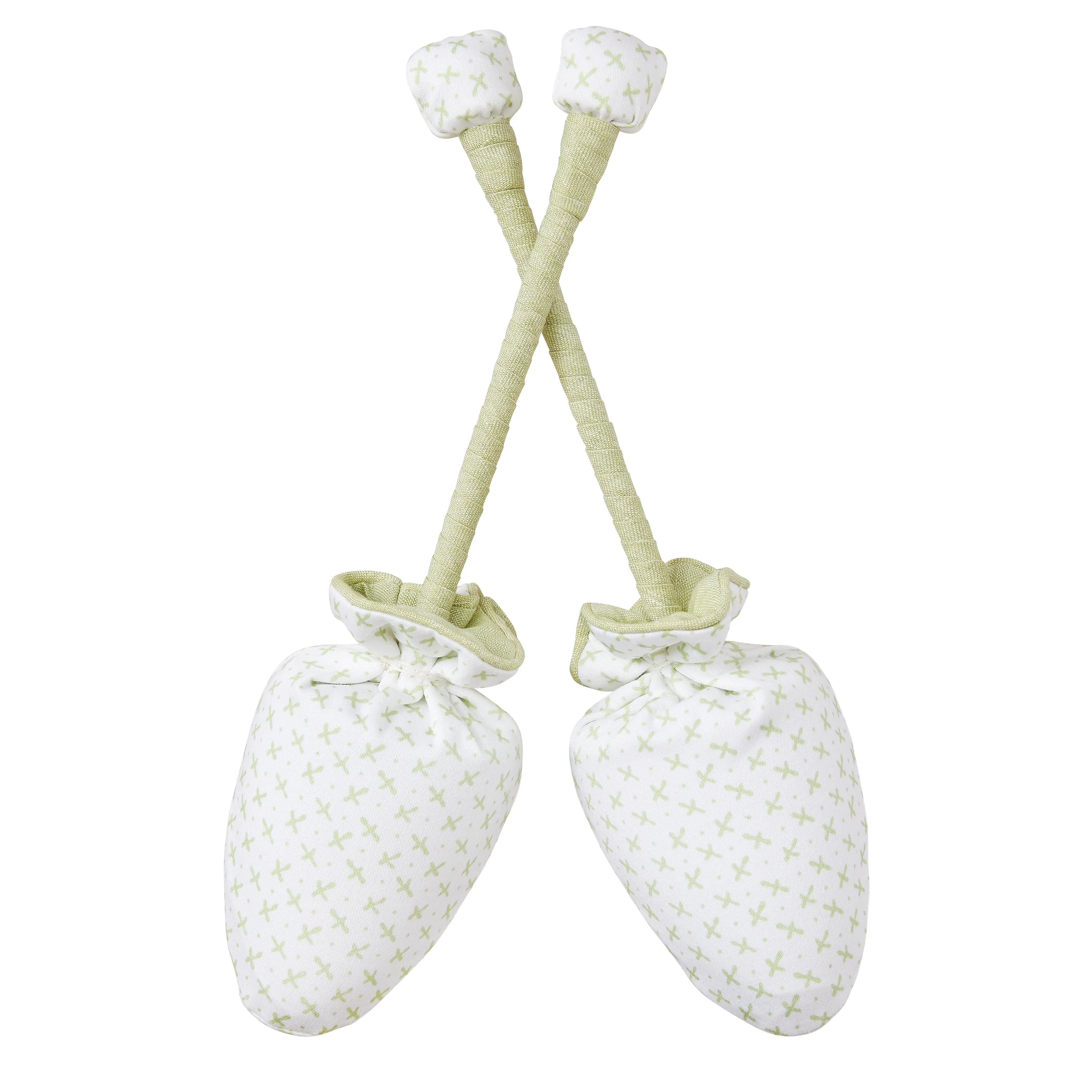 Pair of Shoe Trees Sprig Green