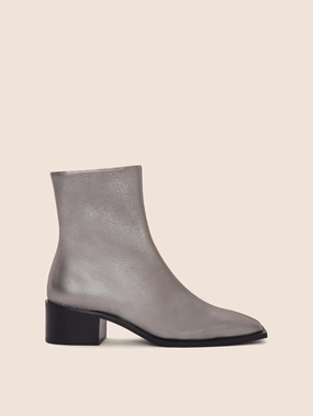 Dance Floor Rugged Built City Walking Palma Silver Boot