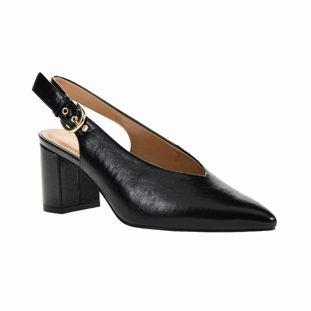 Menny in Black lace - type Orthopedic Molded Design