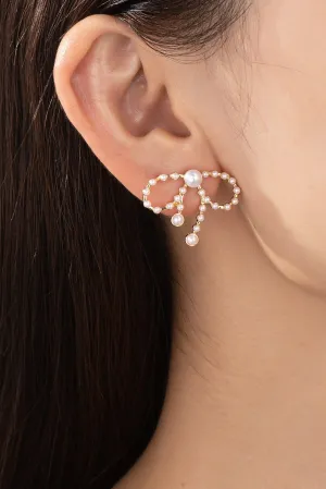 Pearl Bow Studs