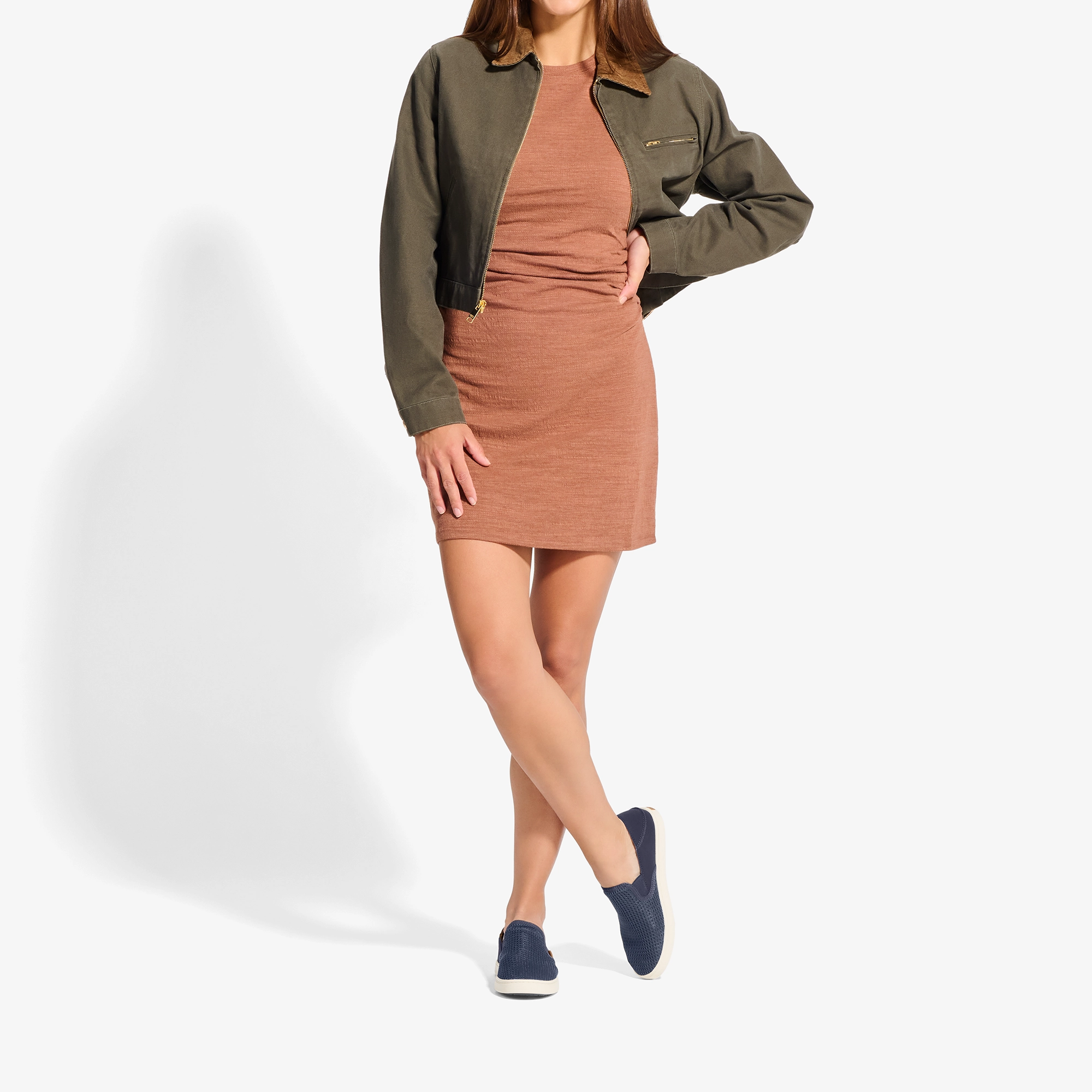 Pehuea - Trench Blue Foam Injected Sneakers