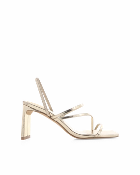 GENNA - GOLD METALLIC Fashion Booties Brunch Spark