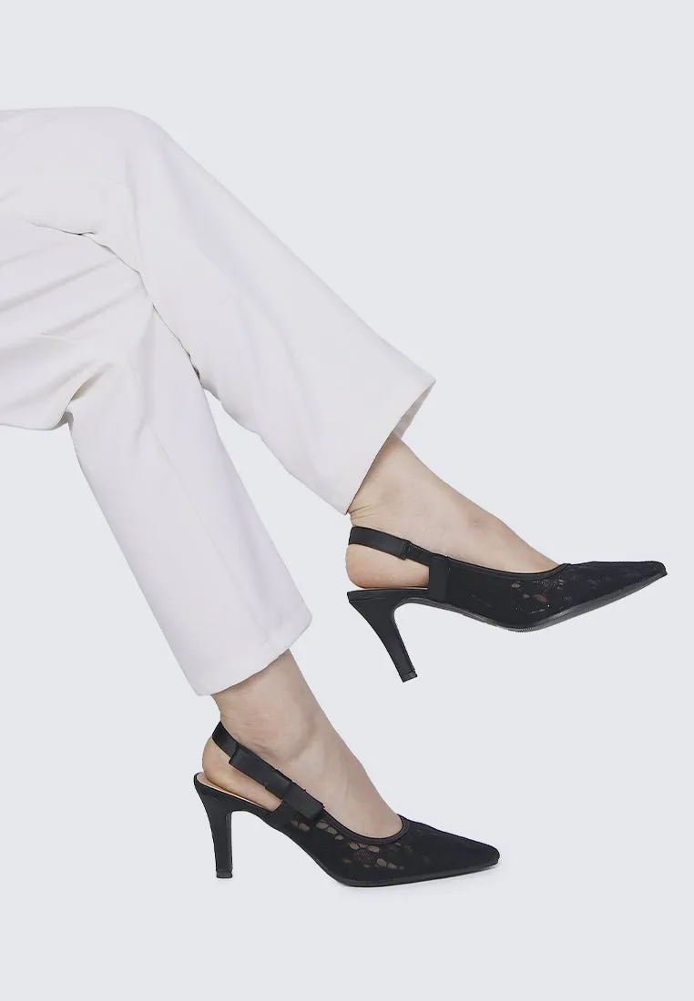Perry Comfy Heels In Black
