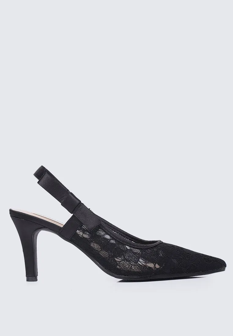 Perry Comfy Heels In Black