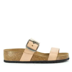 Plakton 323004 Nude Two Strap Sandals