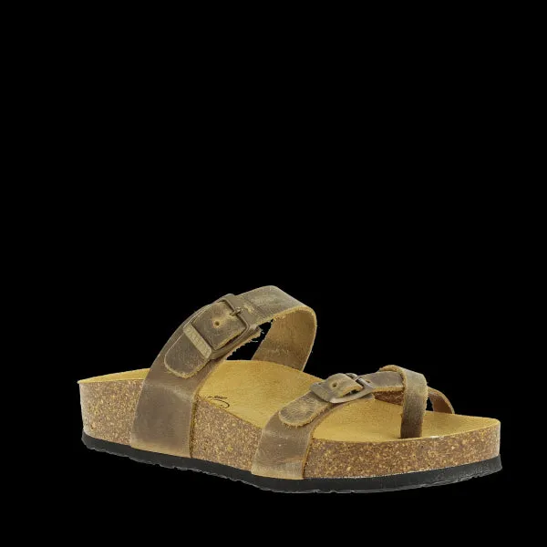 Plakton 341032 Beige Thong Sandals