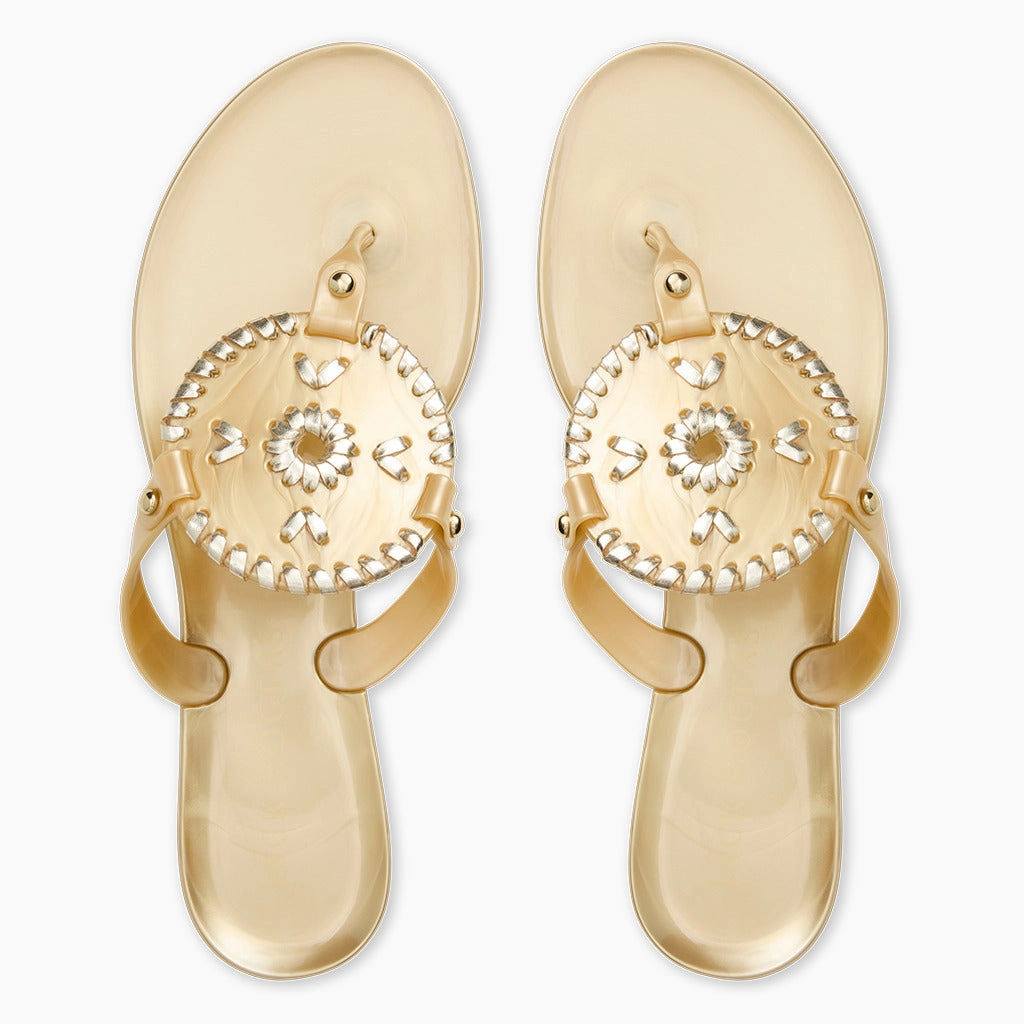 Mold resistant Comfortable Insole Collins Jelly Flat Sandal