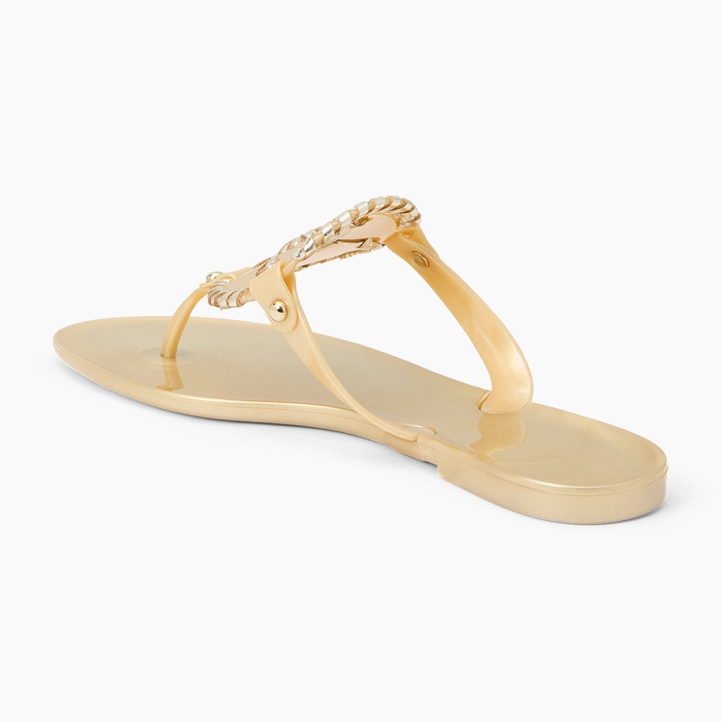 Fashion Forward Collins Jelly Flat Sandal