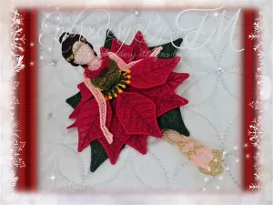 Poinsettia doll / two sizes
