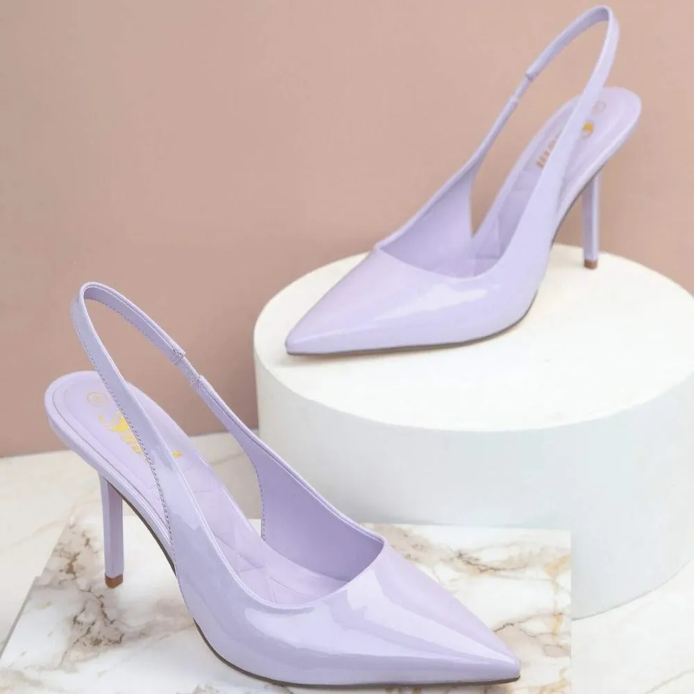 Pointy Sling Back Pumps