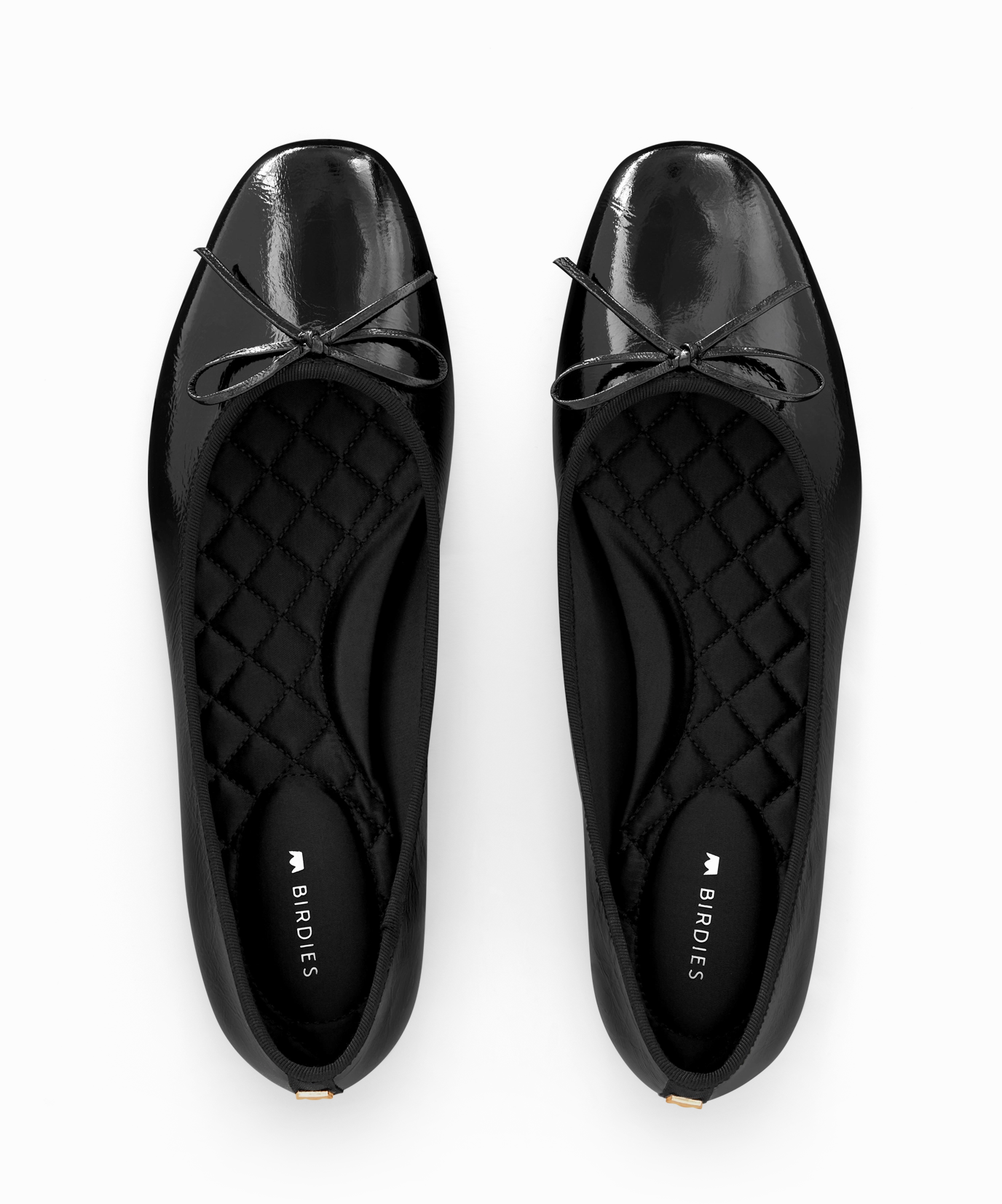 Look Point The Songbird - Black Patent Leather